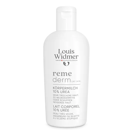 Louis Widmer Remederm Lichaamsmelk 10% Ureum Zonder Parfum 200 ML