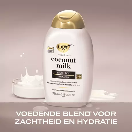 OGX Nourishing Coconut Milk Shampoo 385 ML