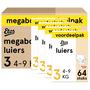 Etos Woezel & Pip Luiers Midi Maat 3 4-9 kg Megabox 4x64 stuks