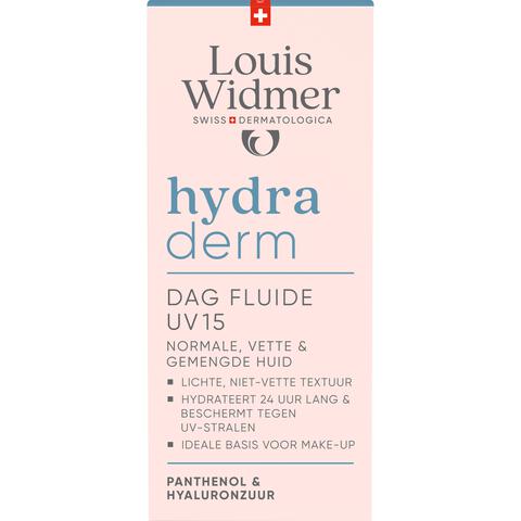 Louis Widmer Hydraderm Dag Fluide SPF15 Licht Geparfumeerd 50 ML