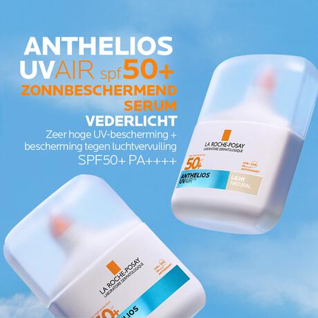 La Roche-Posay Anthelios Uvair Zonnebrand Serum SPF50+ Light 50 ML