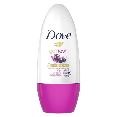 Dove Go Fresh Açaí Berry & Waterlily Anti-Transpirant Deodorant Roller&nbsp;50 ML