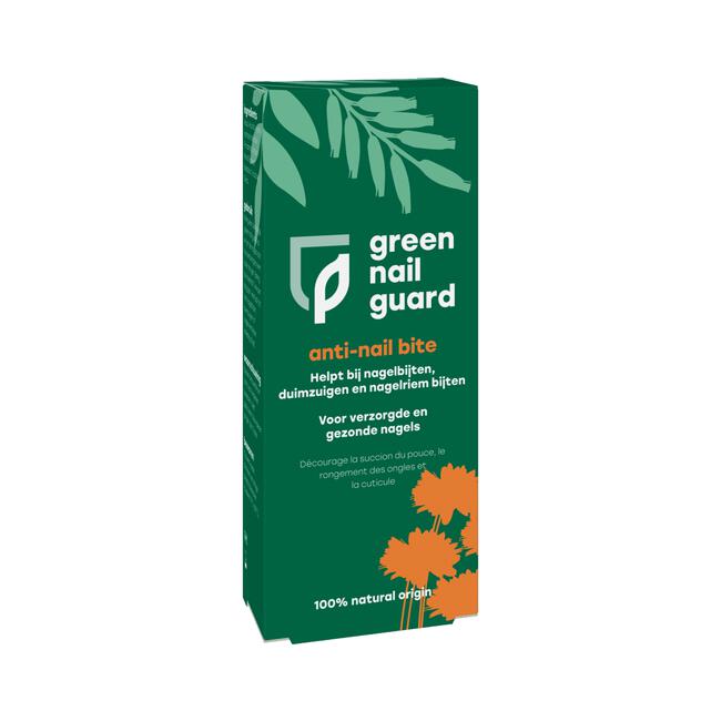 Green nail guard anti-nail bite
