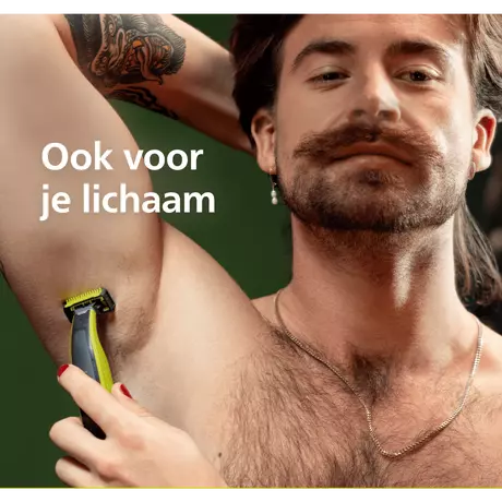 Philips OneBlade 360 Navulmesjes + Body kit QP624/50 2 stuks