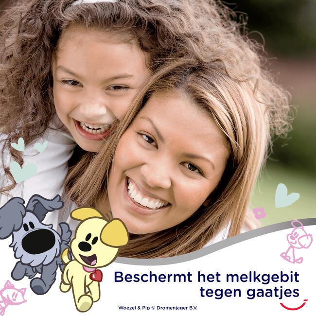 Prodent Kids Woezel & Pip 0-6 jaar Tandpasta 75 ML