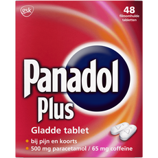 Panadol Plus Gladde Tablet Filmomhulde Tabletten 48 stuks