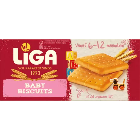 Liga Baby Biscuits 6-12 Maanden 175 gram