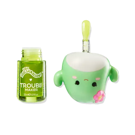 Trouble Maker X Squishmallows Maritza The Cactus Melt Down Lip Oil
