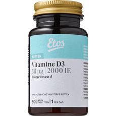 Etos Vitamine D3 50 ug Kauwtabletten Multifruit 300 stuks