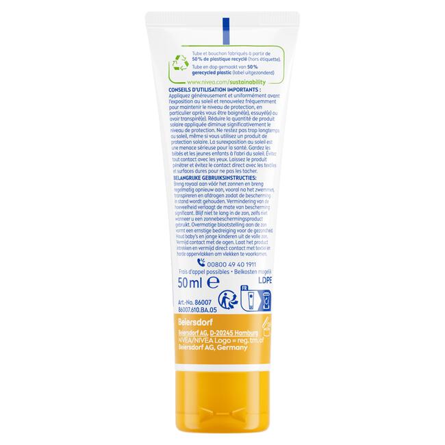 NIVEA SUN UV Face Shine Control SPF 50 50 ML