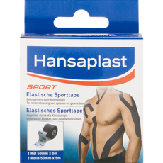 Hansaplast Sport Kinesiologie Tape Zwart