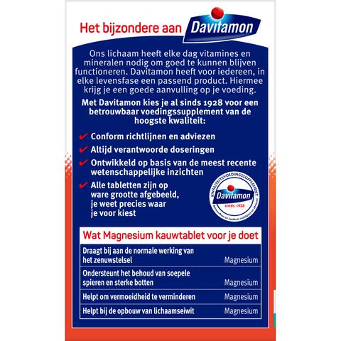 Davitamon Magnesium Pepermunt 60 stuks