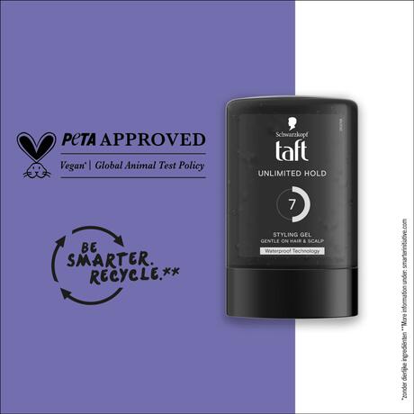 Taft Styling Gel Unlimited Hold Gel 300 ML