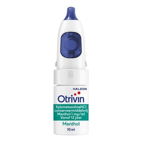 Otrivin Menthol Xylometazoline HCI 1 mg/ml Neusspray bij een Verstopte Neus 10 ML