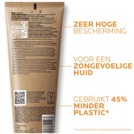 La Roche-Posay Anthelios Zonnemelk SPF50+ Eco Tube 250 ML