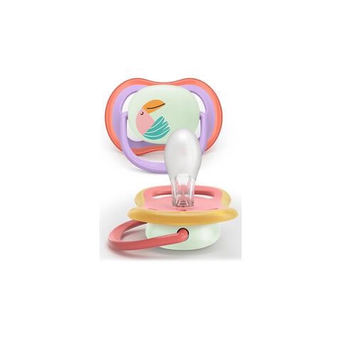 Philips Avent Fopspeen Ultra Air Night 18M+ Double Pack - SCF376/33