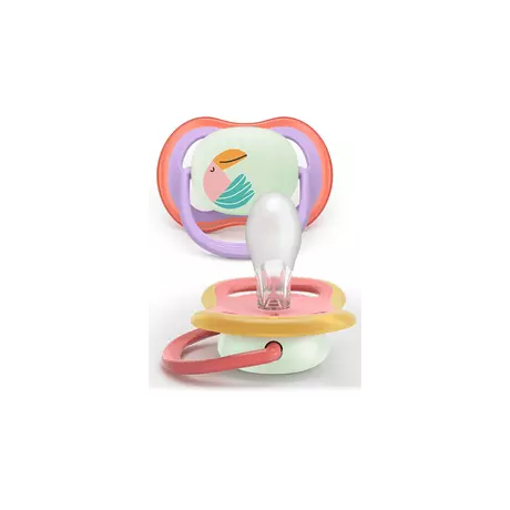 Philips Avent Fopspeen Ultra Air Night 18M+ SCF376/33 2 stuks