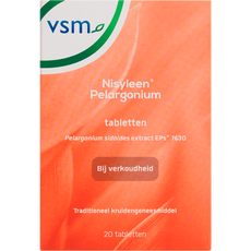 Vsm Nisyleen Pelargonium Tabletten 20 GR