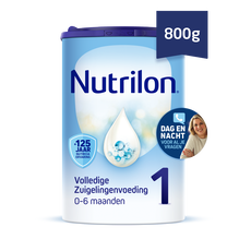 Nutrilon 1 Volledige Zuigelingenvoeding 0-6 Maanden 800 gram