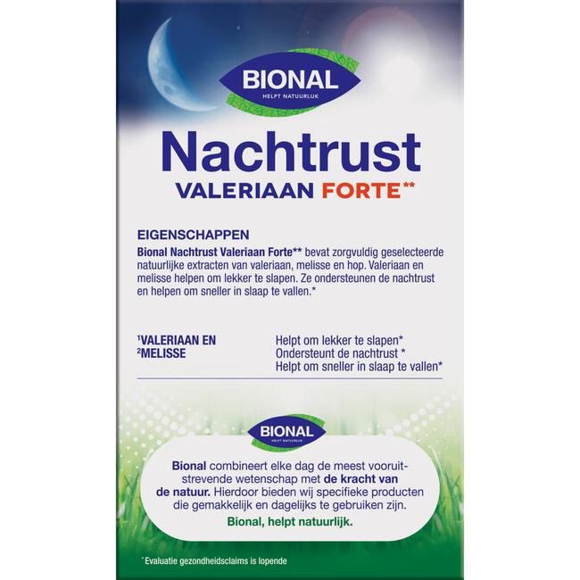 Bional Nachtrust Valeriaan Forte