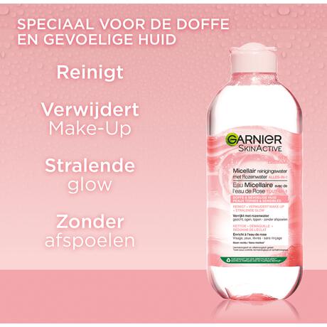 Garnier SkinActive Micellair Reinigingswater met Rozenwater 400 ML