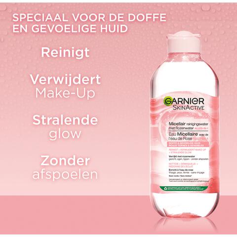 Garnier SkinActive Micellair Reinigingswater met Rozenwater 400 ML