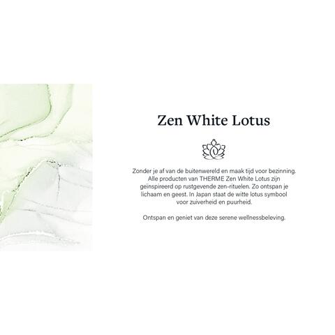 Therme Zen White Lotus Halve Harmonica Body Lotion /Shower Satin Geschenkset