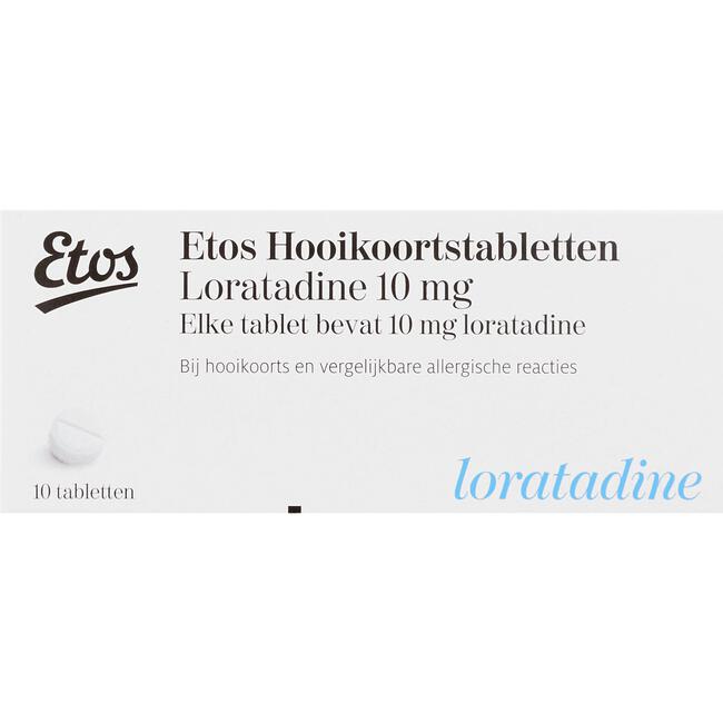 etos hooikoortstabletten loratadine 10 mg