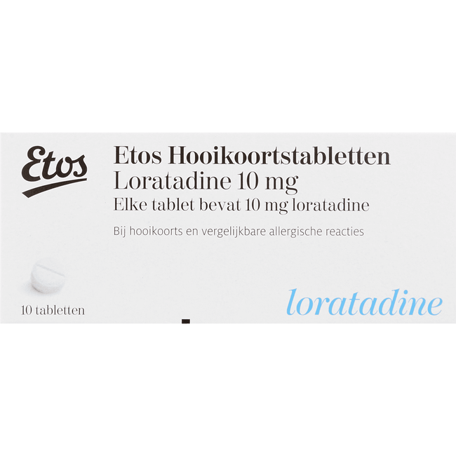etos hooikoortstabletten loratadine 10 mg