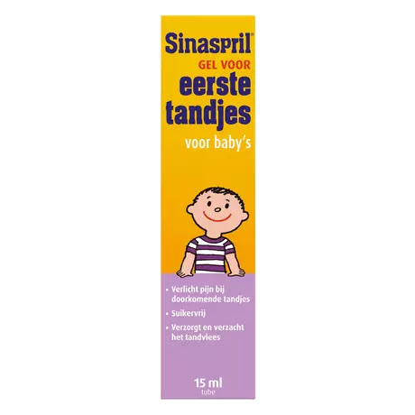 Sinaspril Gel voor Eerste Tandjes Baby's 15 ML