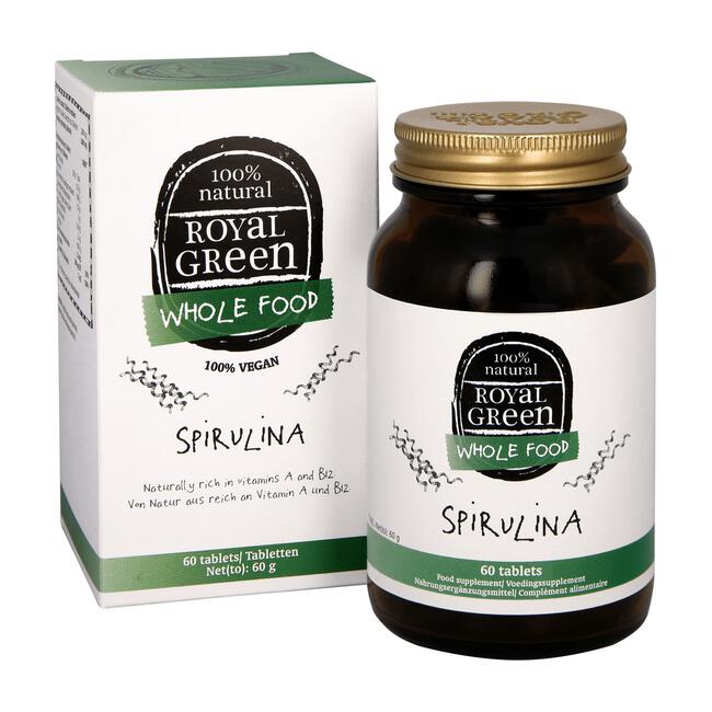 Royal Green  Spirulina Tabletten 60 stuks