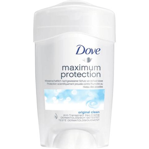 Dove Maximum Protection Original Clean Anti-Transpirant Deodorant Stick 45 ML