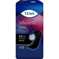 TENA Silhouette Noir Mini Verbanden 18 stuks