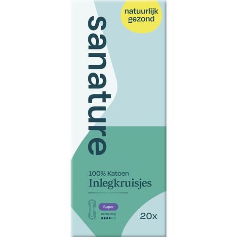 Sanature 100% Katoenen Inlegkruisjes Super 20 stuks