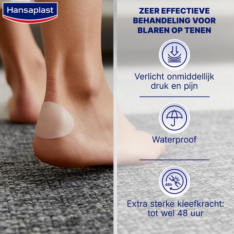 Hansaplast Blarenpleisters Groot 5 Stuks