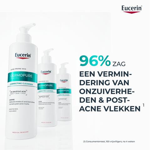 Eucerin DERMOPURE CLINICAL Corrigerende Reinigingsgel Gevoelige Huid 400 ML
