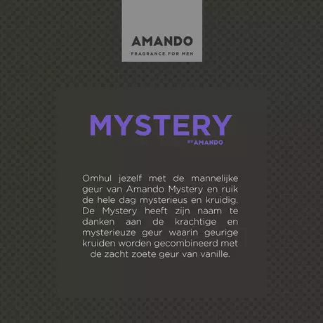 Amando Mystery Aftershave 50 ML