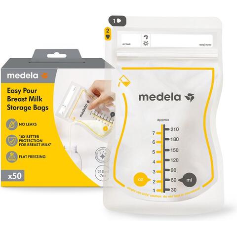 Medela Moedermelkbewaarzakjes met schenktuit 50 stuks