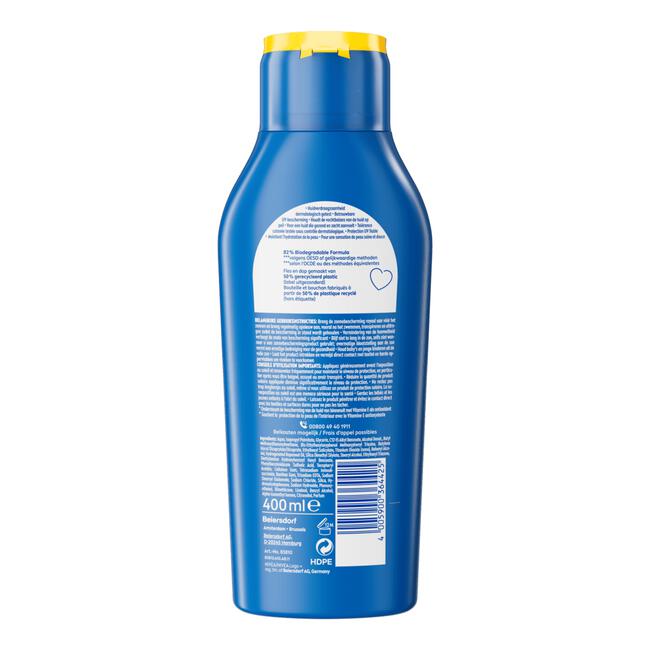 NIVEA SUN Zonnebrand Protect & Hydrate Zonnemelk SPF 30 400 ML