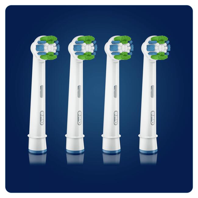 Oral-B Precision Clean Opzetborstels Wit 4 Stuks