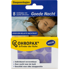 Ohropax Goede Nacht 8 stuks