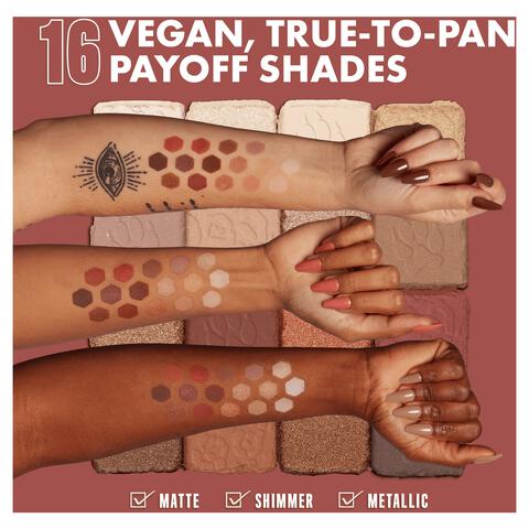NYX Professional Makeup Ultimate Shad Pal 16-Pan Warm Neutrals