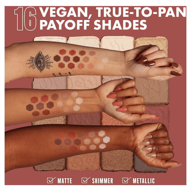 NYX Professional Makeup Ultimate Shad Pal 16-Pan Warm Neutrals