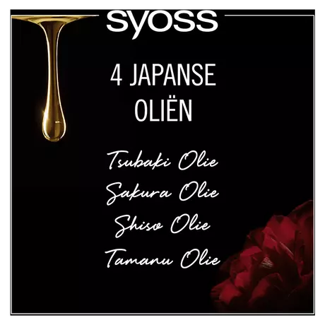 Syoss Oleo Intense  Permanente Haarkleuring 1-10 Intens Zwart/Noir Intense