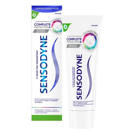 Sensodyne Complete Protection + Advanced Whitening Tandpasta 75 ML