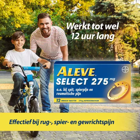 Aleve Select Bij Rugpijn Spierpijn en Gewrichtspijn Tabletten 12 stuks