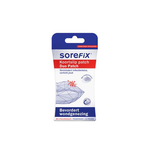 SoreFix Duo Patch voor Koortslip behandeling 15 stuks