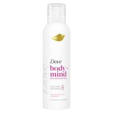 Dove Mousse Body+Mind Dragon Fruit & Primrose 200 Ml