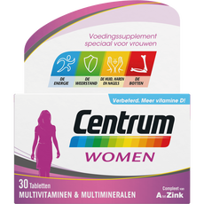 Centrum Women Multivitaminen Tabletten 30 stuks