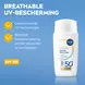 NIVEA SUN UV Face Derma Skin Clear Zonnebrand SPF 50+40 ML